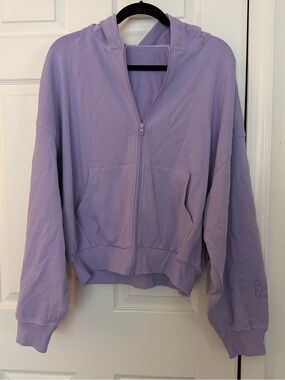 Buffbunny Full Zip Cloud Hoodie Frosted Purple